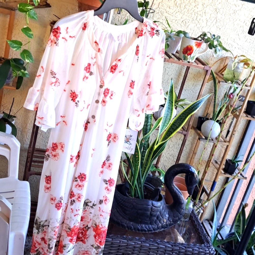 NWT Floral Sun Dress